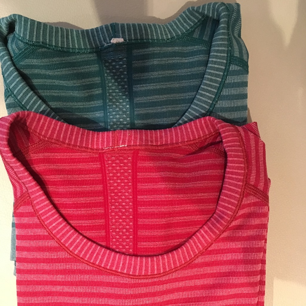 lululemon exercise tops